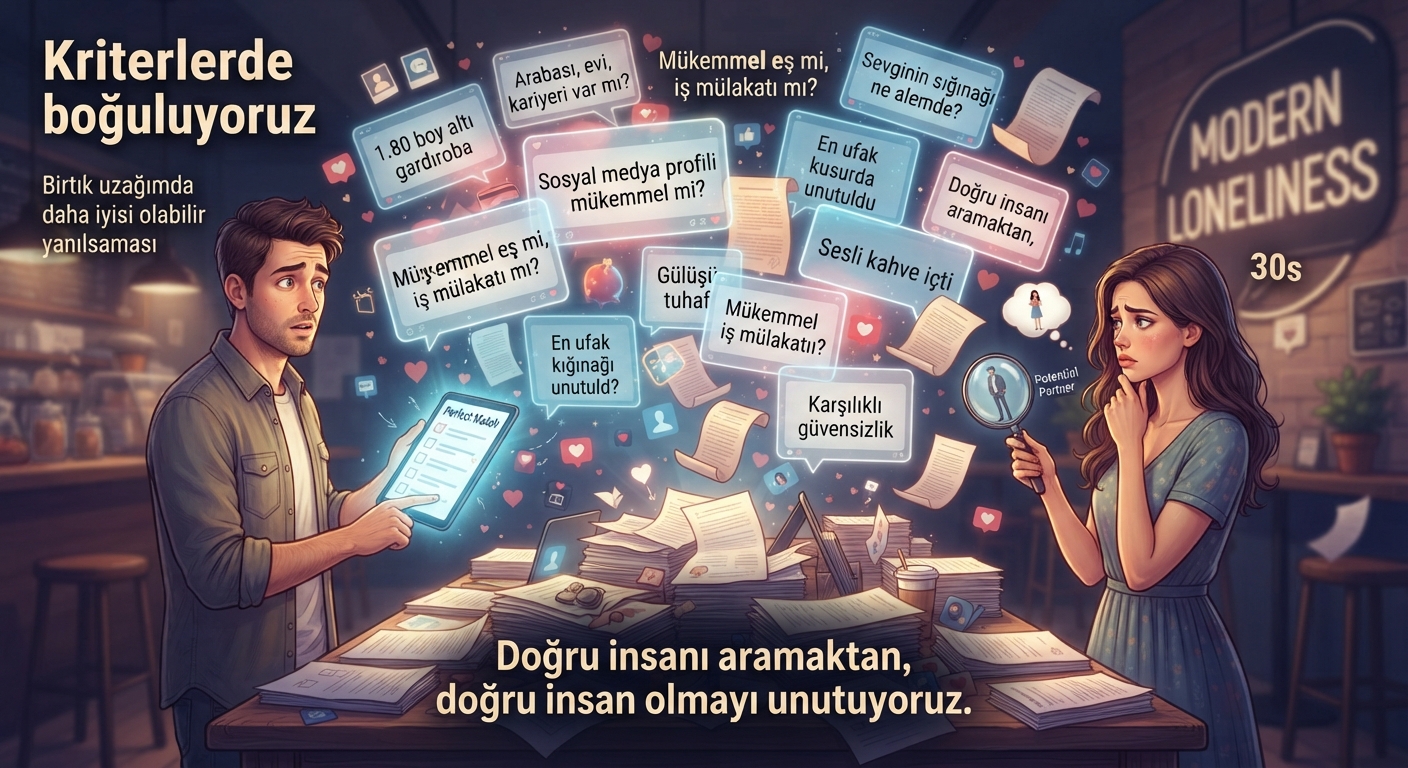 Modern Zamanların “Kriter” Çıkmazı: Neden Kimse Aradığını Bulamıyor?